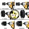 Drill Brush Power Scrubber By Useful Products 5 in W 7 in L Brush, Black K-542OMS-2L-QC-DB - alternate 8
